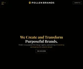 Pollenbrands.com(After nearly 10 years of creating beautiful brands) Screenshot