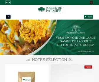 Pollendepalmier.fr(Boutique spécialisée pour tomber enceinte) Screenshot