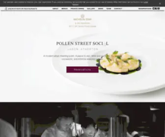 Pollenstreetsocial.com(Pollen Street Social) Screenshot