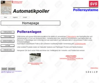 Pollersysteme.de(Poller & Barrieren) Screenshot