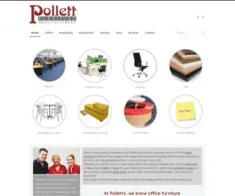 Pollett.co.nz(Pollett Furniture Manufacturers) Screenshot