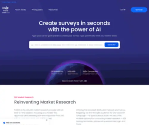 Pollfish.com(Real Consumer Insights) Screenshot