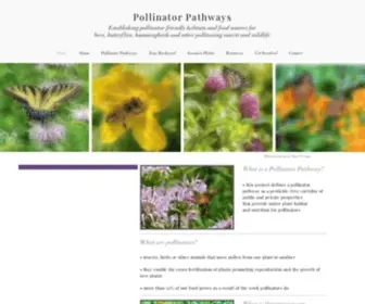 Pollinator-Pathway.org(Pollinator Pathway Northeast) Screenshot