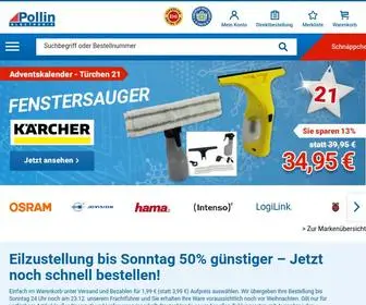 Pollin.de(Online einkaufen beim Testsieger) Screenshot