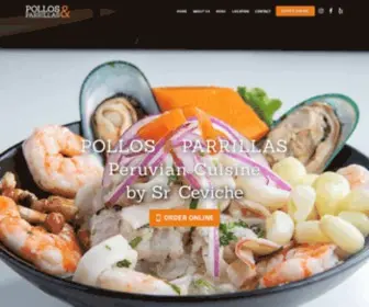 Pollosandparrillas.com(Online Peruvian Food Restaurants Cooper City) Screenshot