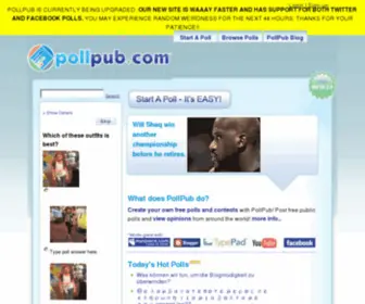 Pollpub.com(Pollpub) Screenshot