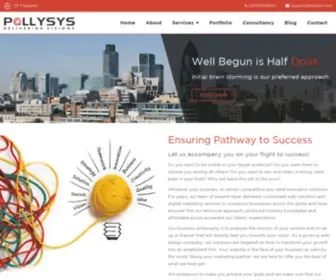 Pollysys.com(Professional Web Designing) Screenshot