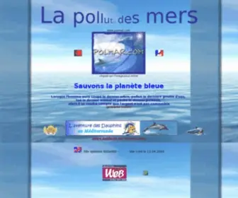 Polmar.com(La pollution des mers) Screenshot