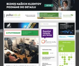 Polnoinfo.sk(Poľnoinfo.sk) Screenshot