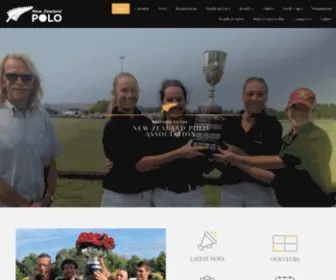 Polo.org.nz(New Zealand Polo Association) Screenshot