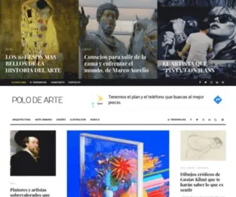 Polodearte.com(Polo de Arte) Screenshot