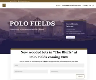 Polofieldsks.com(Polo Fields Community) Screenshot