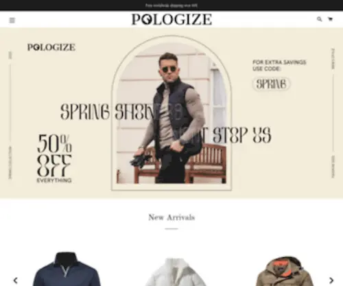 Pologise.com(Fashion Topped With Taste) Screenshot