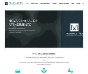 Polomasther.com.br(Corretora de Seguros e Certificados Digitais) Screenshot