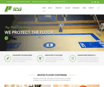 Poloplaz.com(Residential, Gym and Commercial Floor Coatings) Screenshot