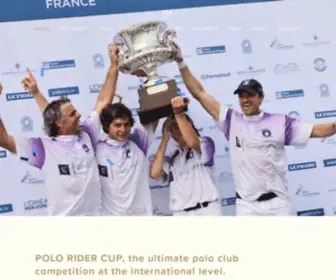 Poloridercup.com(POLO RIDER CUP) Screenshot