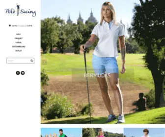 Poloswing.es(Ropa y complementos de golf) Screenshot