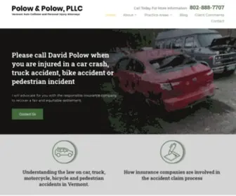 Polowlaw.com(Hyde Park Personal Injury Attorney) Screenshot