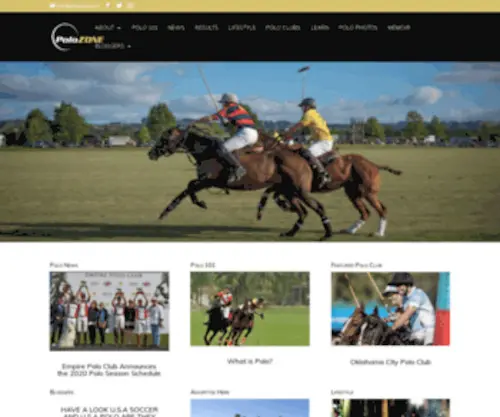 Polozone.com(Polo News) Screenshot