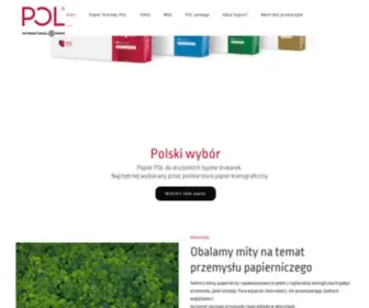 Polpapierybiurowe.pl(Papier POL do wszystkich typów drukarek. Intuicyjny wybór) Screenshot