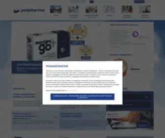 Polpharma.pl(Producent lek) Screenshot