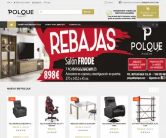 Polque.com(Muebles Polque) Screenshot