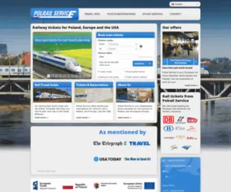 Polrail.com(Polrail Service) Screenshot