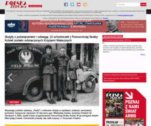 Polska-ZbrojNa.pl(Polska Zbrojna) Screenshot