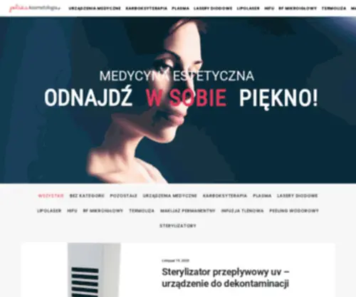 Polskakosmetologia.pl(Medycyna Estetyczna) Screenshot