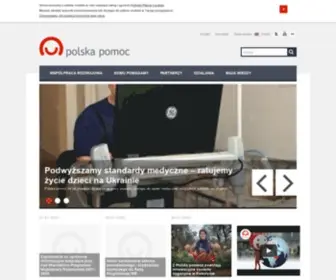 Polskapomoc.gov.pl(Polska pomoc) Screenshot