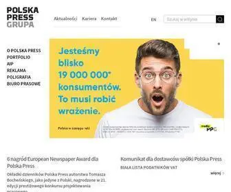 Polskapress.pl(Polska Press Grupa) Screenshot
