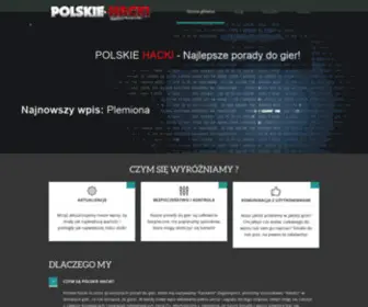 Polskie-Hacki.pl(Szukasz hacków do najpopularniejszych polskich gier) Screenshot