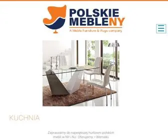 Polskiemebleny.com(Polskie Meble NY NJ) Screenshot