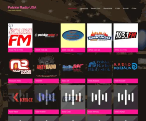 Polskieradio.us(Polish Radio Network) Screenshot