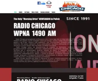 Polskieradiochicago.com(Polskie Radio Chicago 1490 AM Slawomir Bielawiec & Waldemar Lada) Screenshot