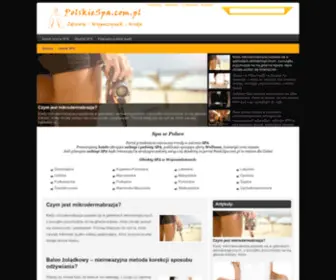 Polskiespa.com.pl(Portal SPA) Screenshot