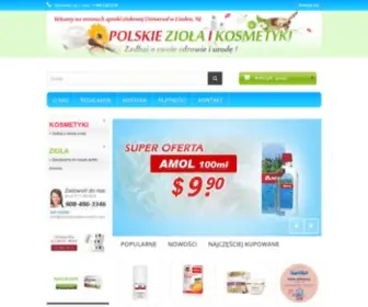 Polskieziolaikosmetyki.com(PolskieZiolaKosmetyki) Screenshot