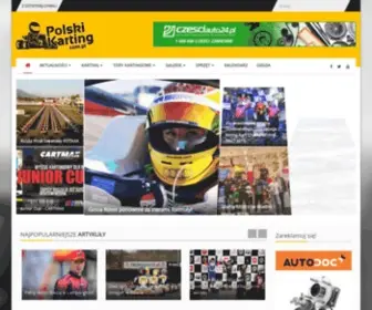 Polskikarting.com.pl(Polski Karting) Screenshot