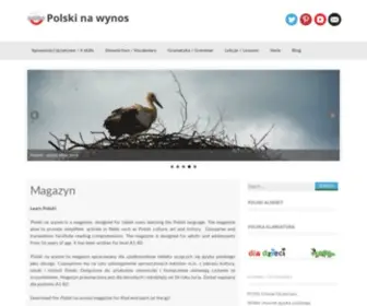 Polskinawynos.com(Polski na wynos) Screenshot