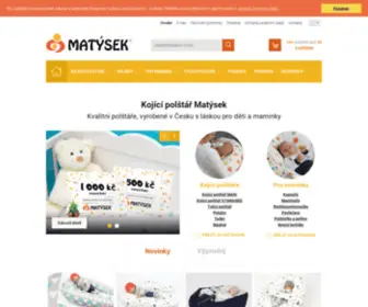 Polstarnakojeni.cz(Polštáře na kojení) Screenshot