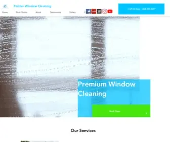 Polstarwindow.com(Residential & Commercial Window Cleaning Dallas) Screenshot