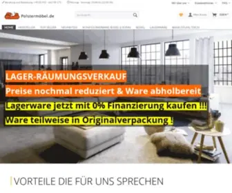 Polstermoebel.de(Polstermöbel clever kaufen) Screenshot