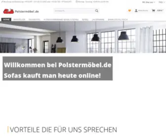 Polstermoebel.eu(Polstermöbel clever kaufen) Screenshot