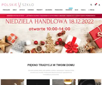 Polszklo.com.pl(Polska Porcelana) Screenshot