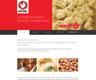 Poltek.co.za(Chicken & Poultry Equipment) Screenshot