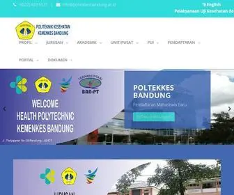 Poltekkesbandung.ac.id(Poltekkes Kemenkes Bandung) Screenshot