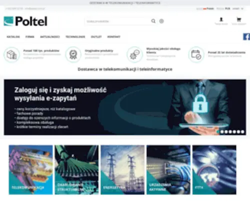 Poltel.com.pl(Informatyka) Screenshot