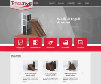 Poltime.com.tr(Poltime Engelli Asansörü) Screenshot