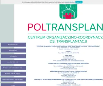 Poltransplant.pl(Poltransplant) Screenshot