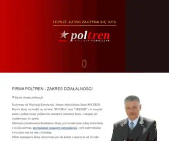 Poltren.pl(POLTREN Wojciech Kowalczyk) Screenshot